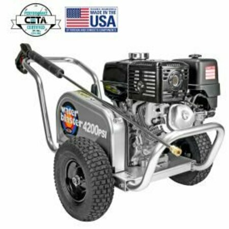 FNA GROUP Simpson® Water Blaster Gas Pressure Washer W/Honda Engine, 4200 PSI, 4.0 GPM, 3/8" Hose 60827